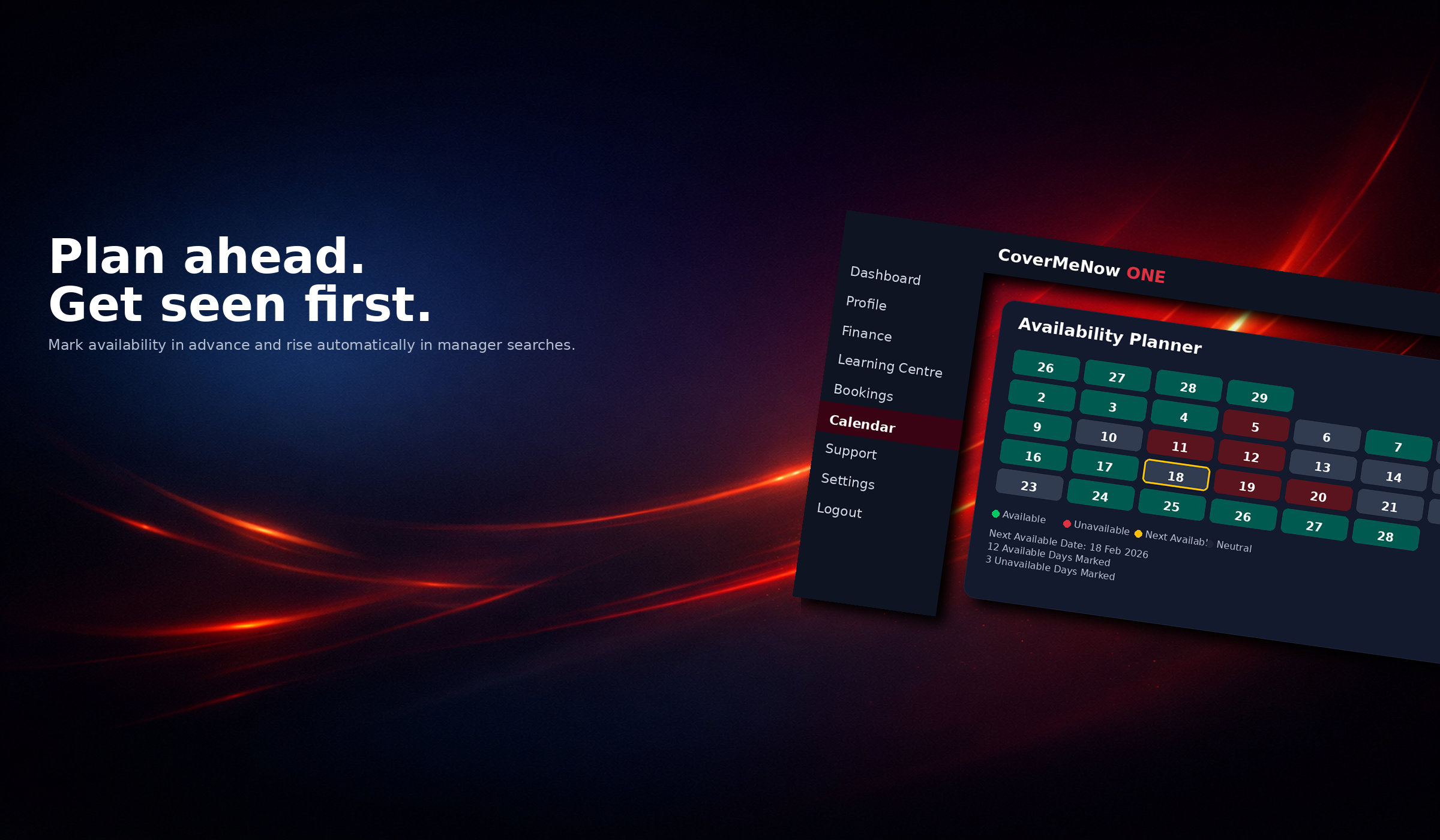 CMN One live availability view