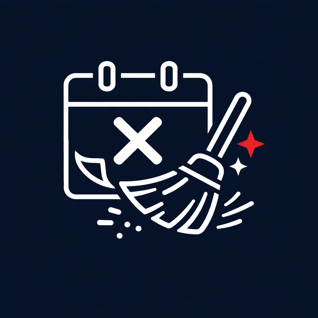 Clear booking history